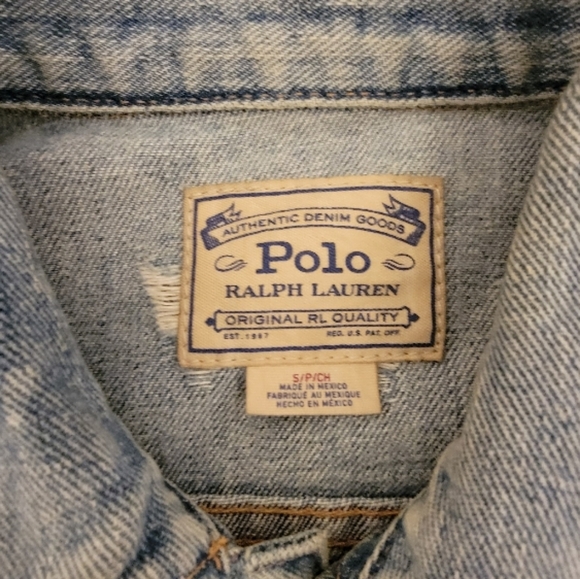 Polo Light Blue Denim Jacket - Picture 4 of 5